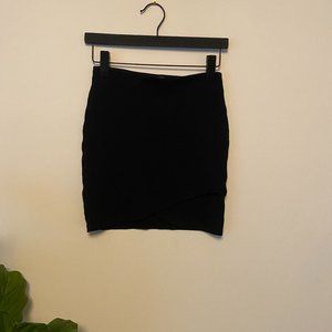 Aritzia// primrose faux wrap skirt